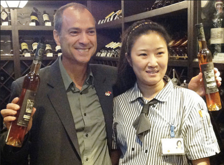 B.C. Wine on Display in China