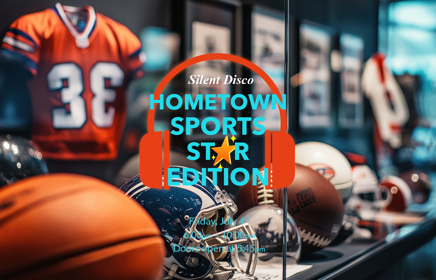 Silent Disco: Hometown Sports Star Edition