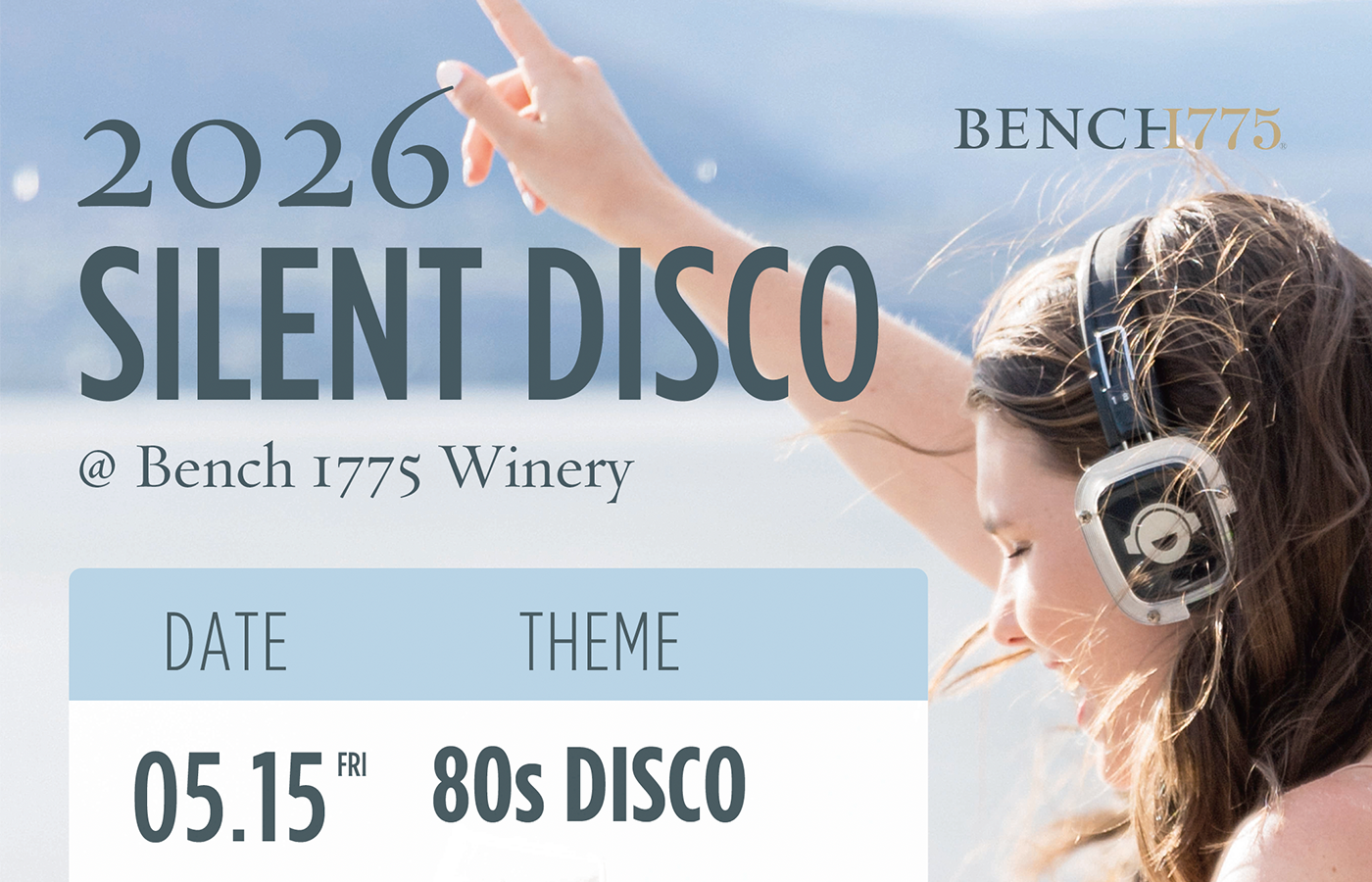 May 15, 2026 – 80s Silent Disco Night
