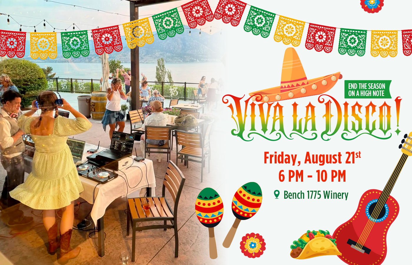 August 21, 2026 – Viva La Disco